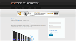 Desktop Screenshot of pctechnics.com